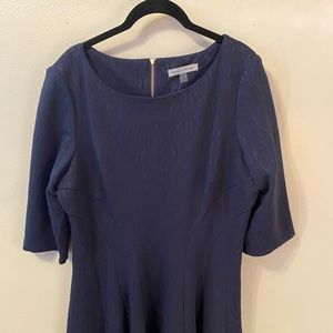 Danny and Nicole NWT Fit and Flare Navy Dress